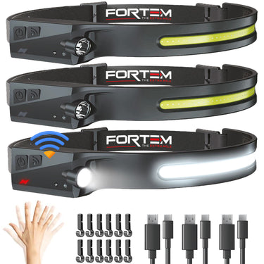 Headlamps 3 Pack